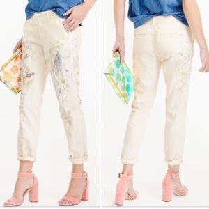 NWT JCrew Sunday Slim Painted Chino